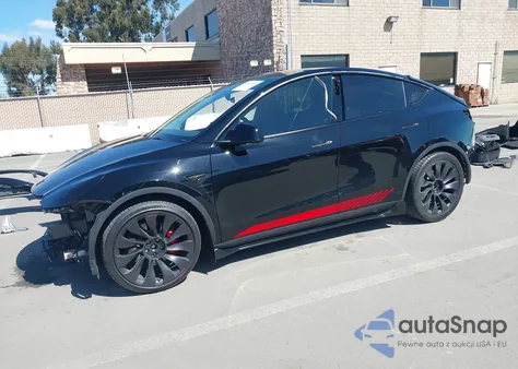 2023 Tesla Model Y Performance Dual Motor All-Wheel Drive из США, поврежденный, VIN 7SAYGDEF5PF793197